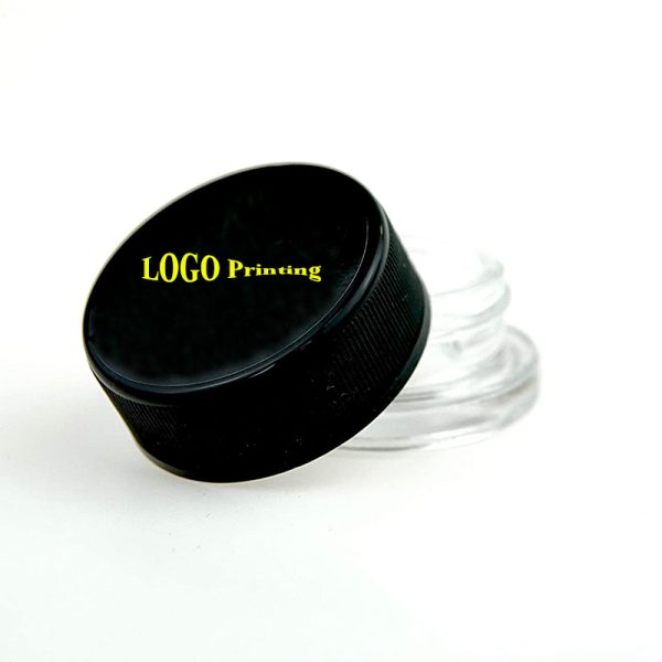 7ml Air Tight Smell Proof Child Resistant Premium Glass Concentrate Weed Jar
