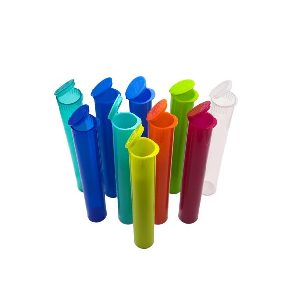 OEM 116mm CR Tube PP Plastic Pop Top Smell Proof Tube for Conical Packaging
