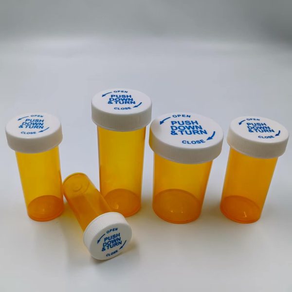 16dr 20dr 30dr 40dr 60dr Child-Proof Medicine Plastic Jar for pill