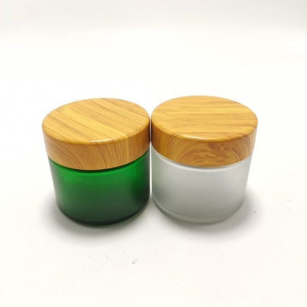 Borosilicate Airtight Glass Storage Jar With Bamboo Lid For Dried Fruit Food Grain